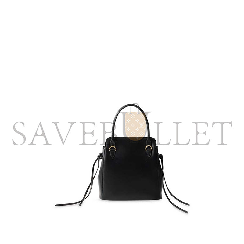 PRADA CARRY MINI LEATHER HANDBAG 1BA496 (21*19*7cm)